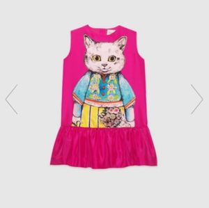 Girls silk Gucci dress